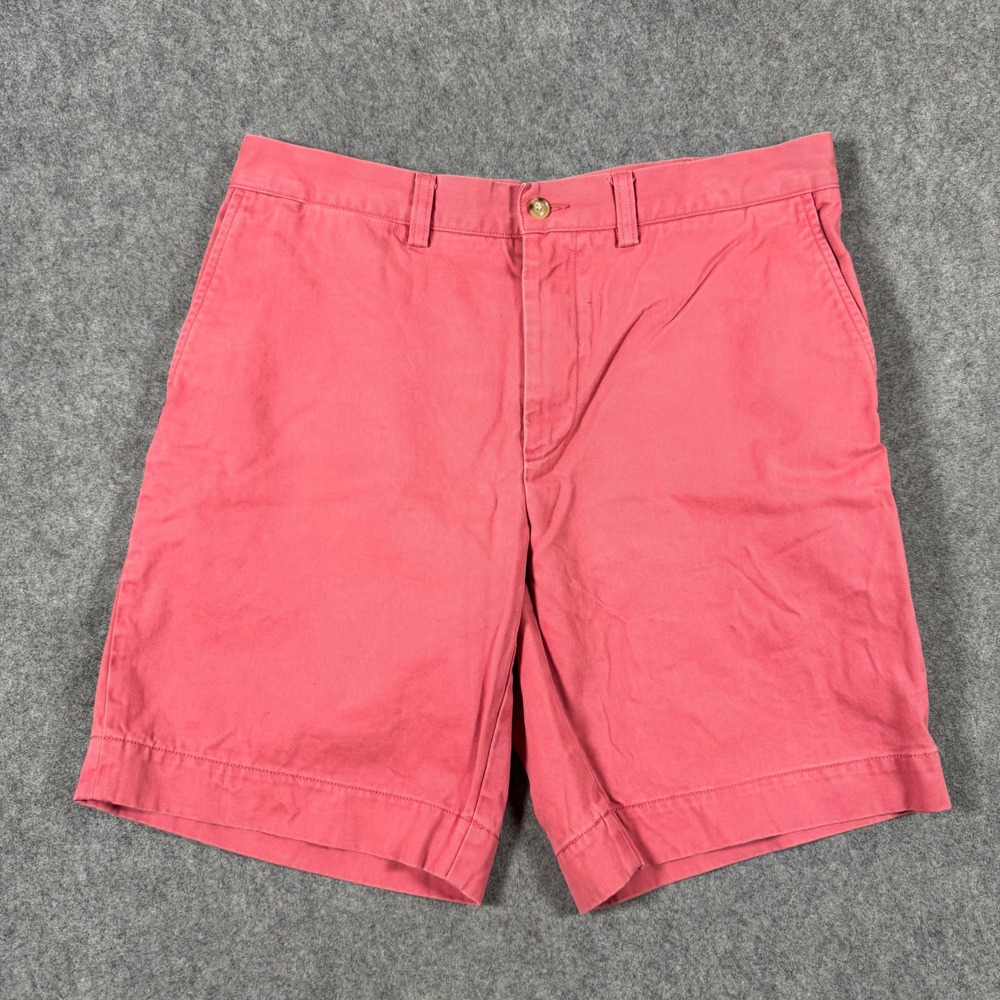 Polo Ralph Lauren Shorts Mens 34 Pink Classic Fit 9" Cotton Twill Chino Salmon
